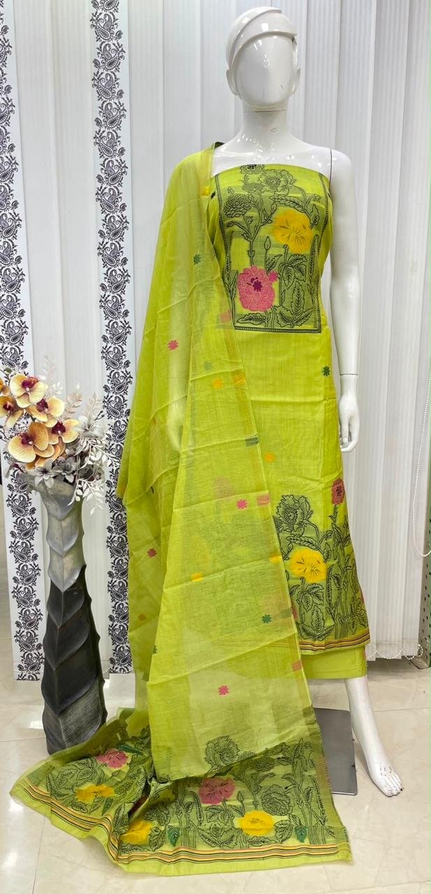 TOP SLUB SILK PETHANI JACKUARD