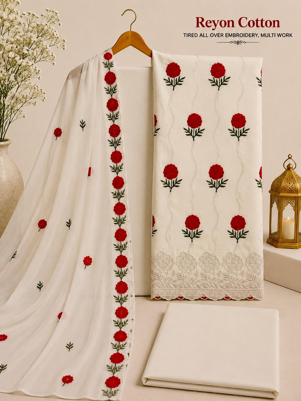 Pure reyon Cotton Fabric Designer PcPure reyon Cotton Fabric Designer Pc💜